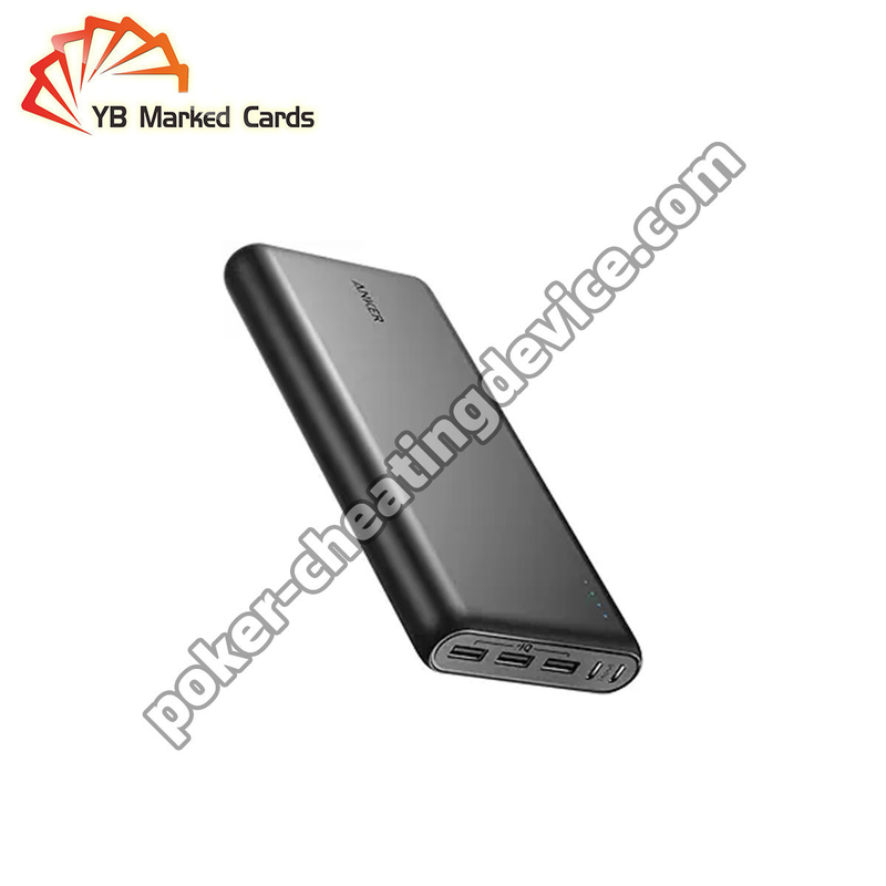 Power Bank โป๊กเกอร์ กล้องโฟกัส HD เลนส์สําหรับไดนามิกการ์ด