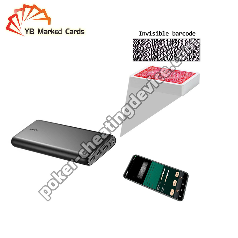 Power Bank โป๊กเกอร์ กล้องโฟกัส HD เลนส์สําหรับไดนามิกการ์ด