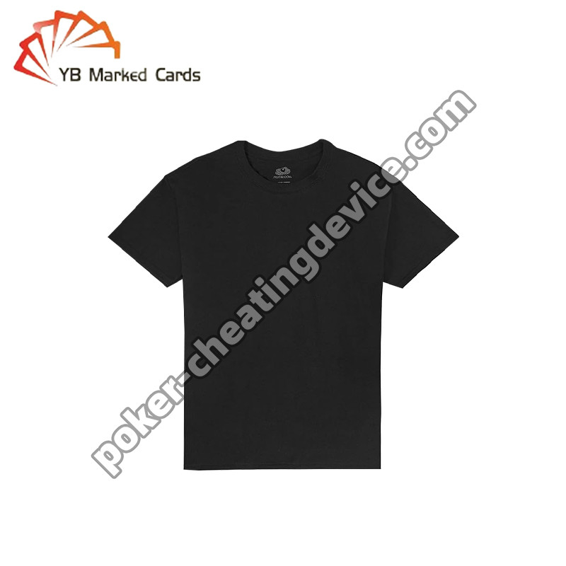 เครื่องสแกนไพ่โป๊กเกอร์ T-Shirt สําหรับการวิเคราะห์ไพ่โป๊กเกอร์และบาร์โค้ดการตราการเล่นไพ่