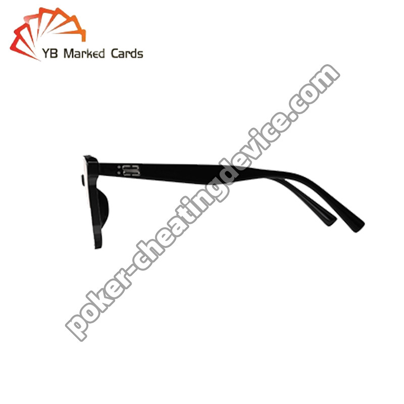 แว่นตาอ่านไพ่ลับสําหรับโป๊กเกอร์ - กรอบสีดํา Slimline, การปรับปรุงกรอง IR