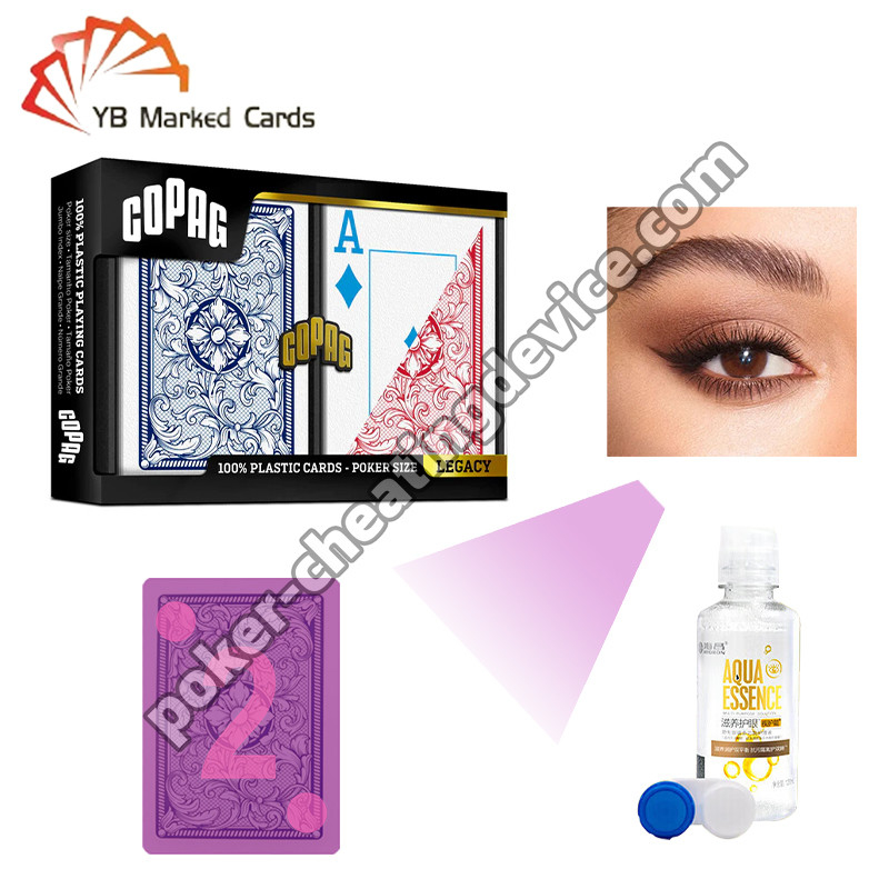 โคป๊ก Legacy 4 สี ไม่สามารถมองเห็นได้ หลัง มีการ์ดติดป้าย สีฟ้า / สีแดง ดับเบอร์