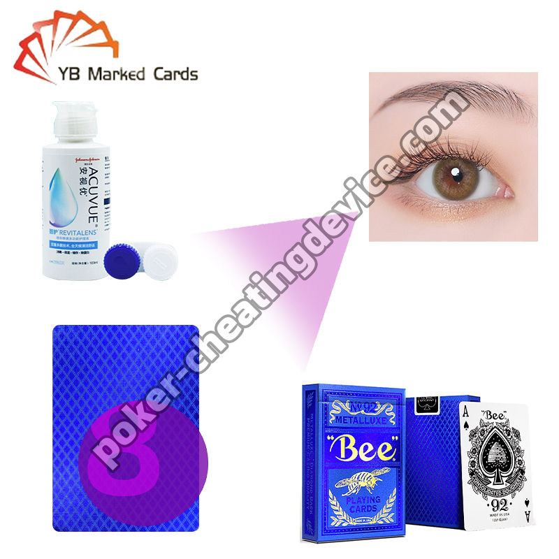 คอนแทคเลนส์อินฟราเรดขั้นสูงพร้อมปริมาณน้ำ ≥ 50% และขนาดรูม่านตา 4-12 มม. สำหรับกลโกงโป๊กเกอร์