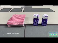 เส้นผ่านศูนย์กลาง 13.8 มม. เกมโป๊กเกอร์คอนแทคเลนส์อินฟราเรด V23 สำหรับบัตรที่ทำเครื่องหมายด้วยอินฟราเรด