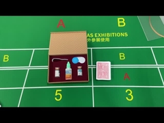 โมเดียโน อาจาร่า การ์ดเล่นที่มองไม่เห็น 100% พลาสติก จัมโบ้ อินเด็กซ์สําหรับโป๊กเกอร์หลอกลวง