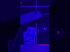 จักรยานจัมโบ้อินเด็กซ์อินฟาเรดทำเครื่องหมายไพ่สำหรับอุปกรณ์โกงไพ่