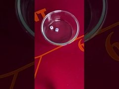 แมจิกโปร่งใส 6 ด้านลูกเต๋า การพนันลูกเต๋าแบบกําหนดเอง ขนาดปกติ