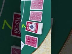 จักรยาน Stripper Magic Trick Marked Decks 56 การ์ดเคลือบเงา