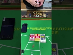 CVK 400 การ์ดที่ติดป้าย การวิเคราะห์โป๊กเกอร์สําหรับบาร์โค้ดด้านข้าง การติดป้ายการ์ดหมึกที่มองไม่เห็น