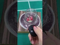 ถ้วยไพ่พลาสติก คาสิโน ด้ามดํา กล่องถ้วยไพ่พลาสติก กับรีโมท