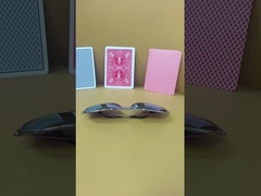 แว่นตาโกงไพ่โป๊กเกอร์สำหรับดูไพ่ UV