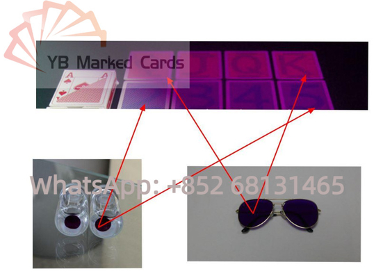 การพนันที่มองไม่เห็นหมึกคอนแทคเลนส์บัตรโกงเลนส์ 14.5mm