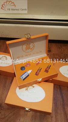 8.6 มม. IR Spy คอนแทคเลนส์หมึกที่มองไม่เห็นเล่นไพ่สำหรับการแสดงมายากล