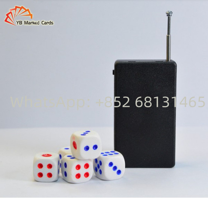 อุปกรณ์โกงลูกเต๋าทรงพลัง 10mm Casino Craps Dice พร้อม Mercury
