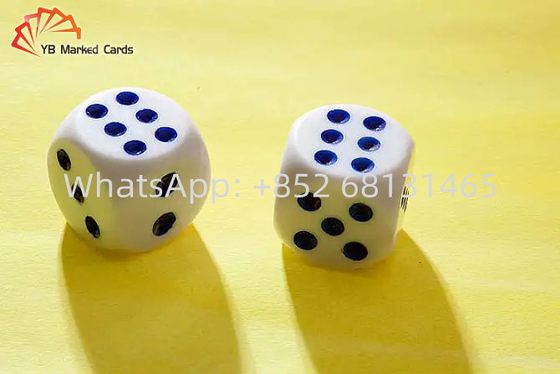 เกมคาสิโนพลาสติกที่มีสีสันเกมเดิมพันลูกเต๋าโกง 8 / 10 / 12 / 14mm