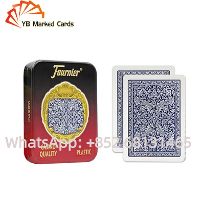 Cheating Fournier Plastic Invisible Playing Cards บาร์โค้ดเครื่องมือโกงโป๊กเกอร์