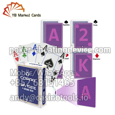 การ์ดทำเครื่องหมายอินฟราเรด 4 สีดัชนีปกติสำหรับคอนแทคเลนส์