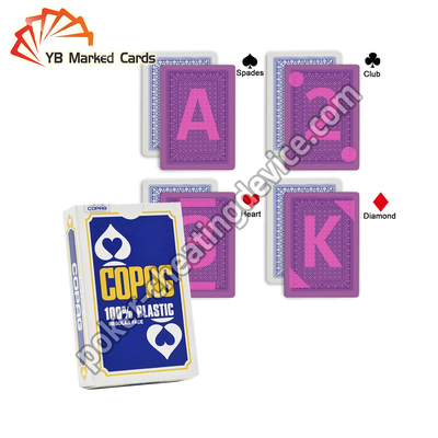 Copag Jumbo Face Playing Cards สำหรับคอนแทคเลนส์ที่มองไม่เห็น ISO9001