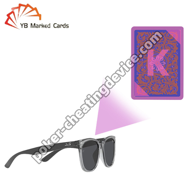 แว่นอินฟราเรด Ultimate Poker Cheat Tool สําหรับการตรวจพบเครื่องหมายที่ซ่อนอยู่