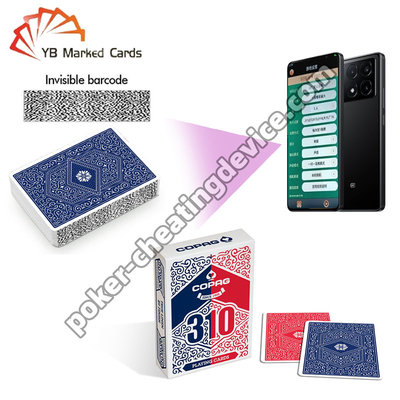 โคป๊ก 310 บาร์โค้ดดิสกรีท การเล่นไพ่เดี่ยวเด็ค สําหรับพนันไพ่