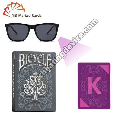 ไพ่เล่นชนิด Bicycle Cinder Marked พร้อมหมึกอินฟราเรด