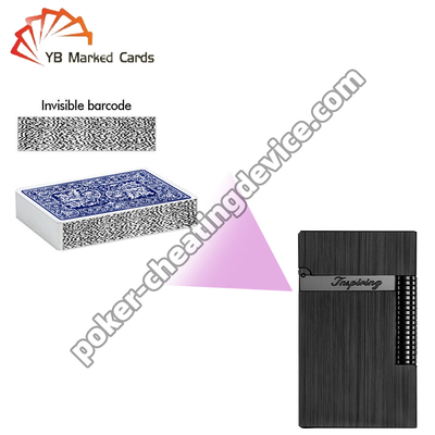 กล้องโกงไพ่โป๊กเกอร์ซ่อนเร้นสำหรับไพ่ที่มีเครื่องหมายบาร์โค้ด