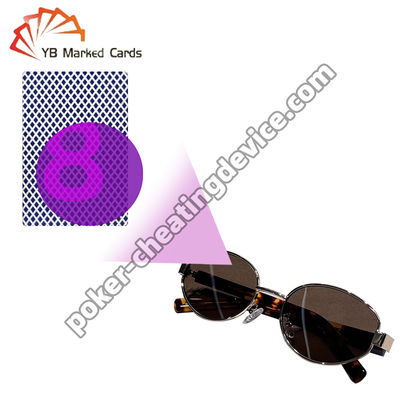 โป๊กเกอร์โกงแว่นตาแดด ดูเครื่องหมายที่ซ่อนไว้และครองเกม