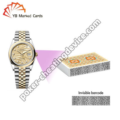 ดูกล้องซ่อนสแกนสําหรับบาร์โค้ดด้านการ์ดที่ระบุ