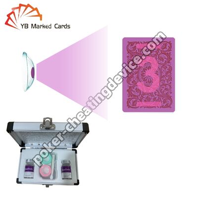 เลนส์สัมผัสหมึกสว่าง สําหรับบัตรที่มีเครื่องหมายอินฟราเรด