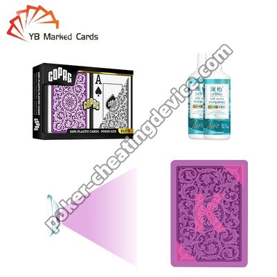 เลนส์สัมผัสโป๊กเกอร์มืออาชีพ สําหรับการ์ดเครื่องหมายหมึกที่สว่าง