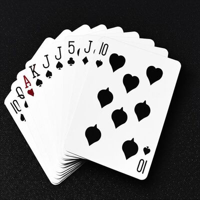 Meroyal 100% Plastic Invisible Ink Poker Cards For Cheating Tricks
