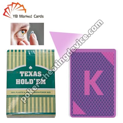 เท็กซัส โฮลเดม ไพ่ติดป้ายอินฟราเรดสําหรับการหลอกลวง