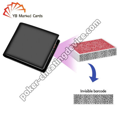 กล้องสแกนเนอร์โป๊กเกอร์ที่ซ่อน Wallet สำหรับเครื่องวิเคราะห์โป๊กเกอร์