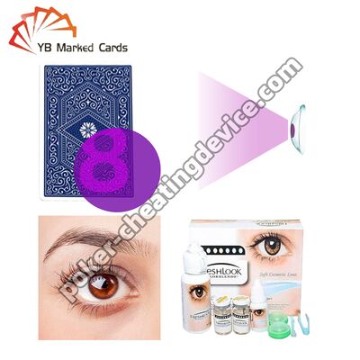 คอนแทคเลนส์อินฟราเรดระดับมืออาชีพสำหรับอ่านไพ่ป๊อกเด้งเพื่อโกง