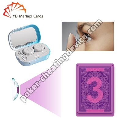 คอนแทคเลนส์โกงขั้นสูงสำหรับไพ่ที่มีมาร์คเรืองแสง